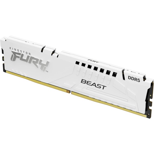 [KF564C32BWE-16] Memoria RAM Kingston 16GB DDR5 6400Mhz Fury Beast White Expo para PC