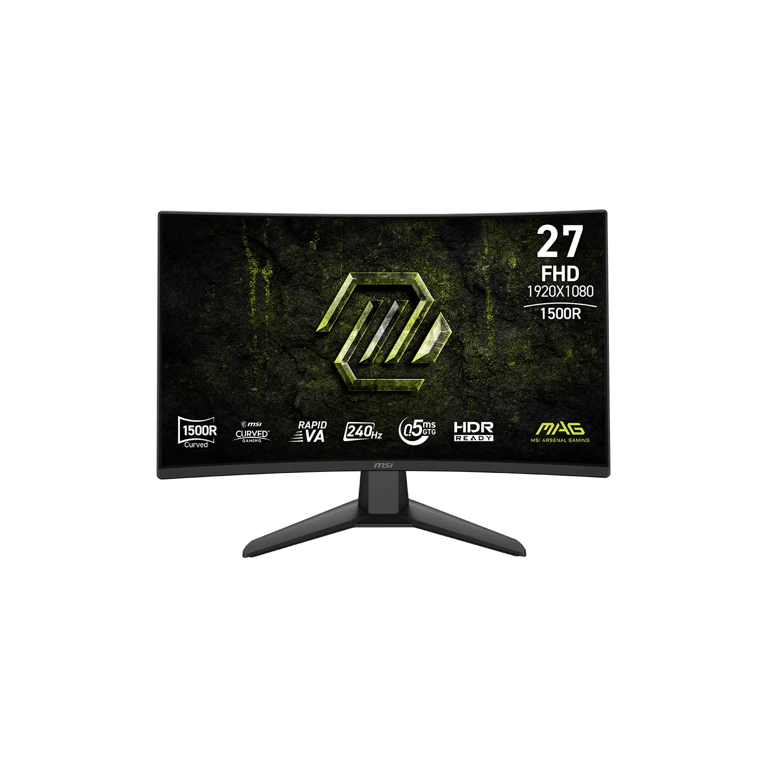 [MAG 274CF X24] Monitor MSI MAG 274CF X24 27" VA FHD 240Hz  0.5ms  Curved FICHA USA