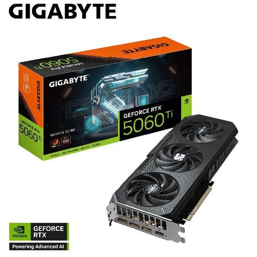 [GV-N506TGAMING OC 8GD] Placa De Video Gigabyte Geforce Rtx 5060 Ti Gaming 8G