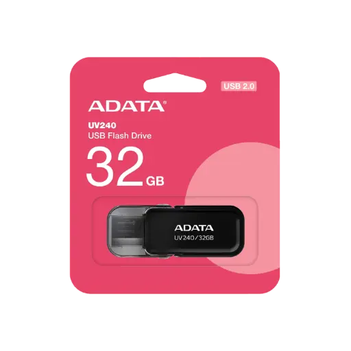 [AUV240-32G-RBK] Pen Drive Adata UV240 32GB USB 2.0 black