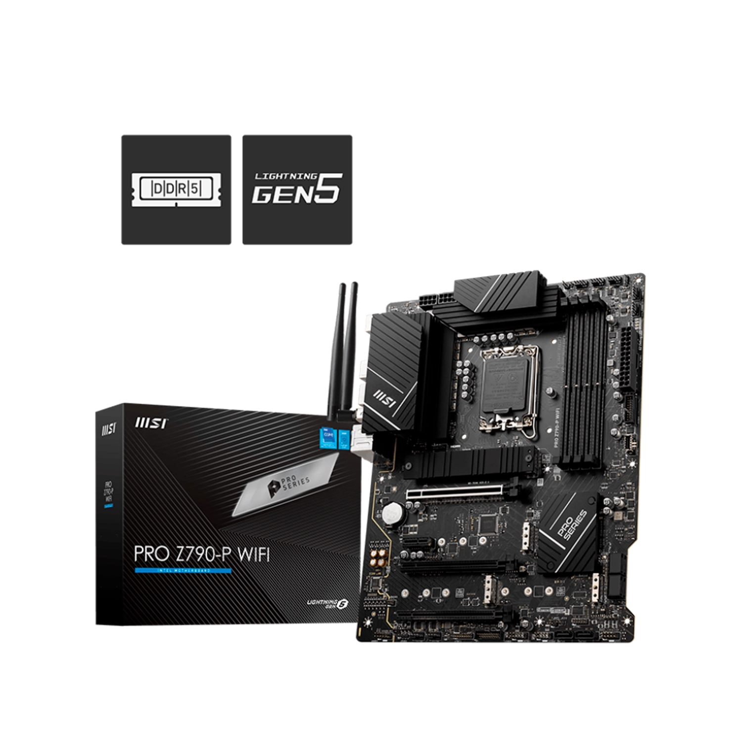 [PRO Z790-P WIFI  DDR5] Placa madre MSI PRO Z790-P WIFI LGA1700 DDR5