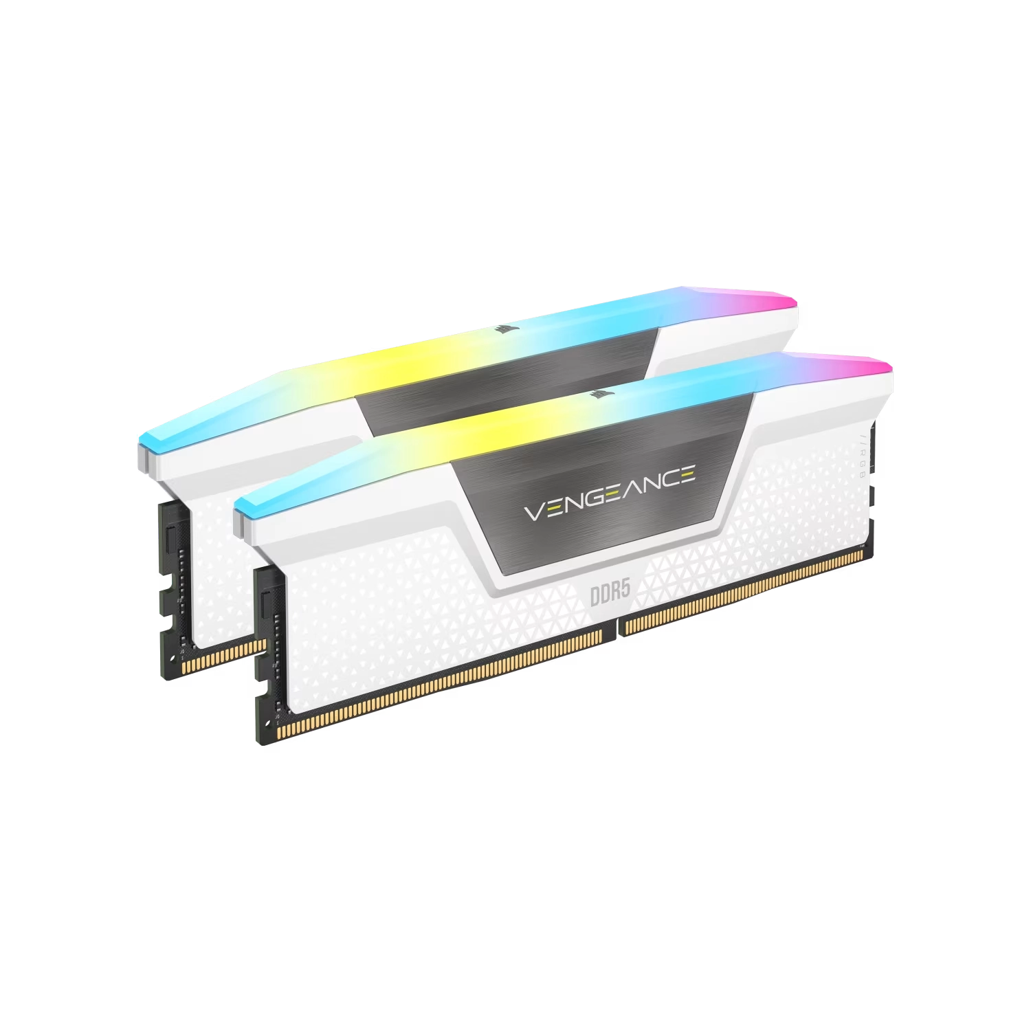 [CMH32GX5M2B6000Z30W] Memoria Ram UDIMM CORSAIR VENGEANCE 32GB DDR5 6000MHz CL30 1.40V (2 x 16GB) Blanca RGB