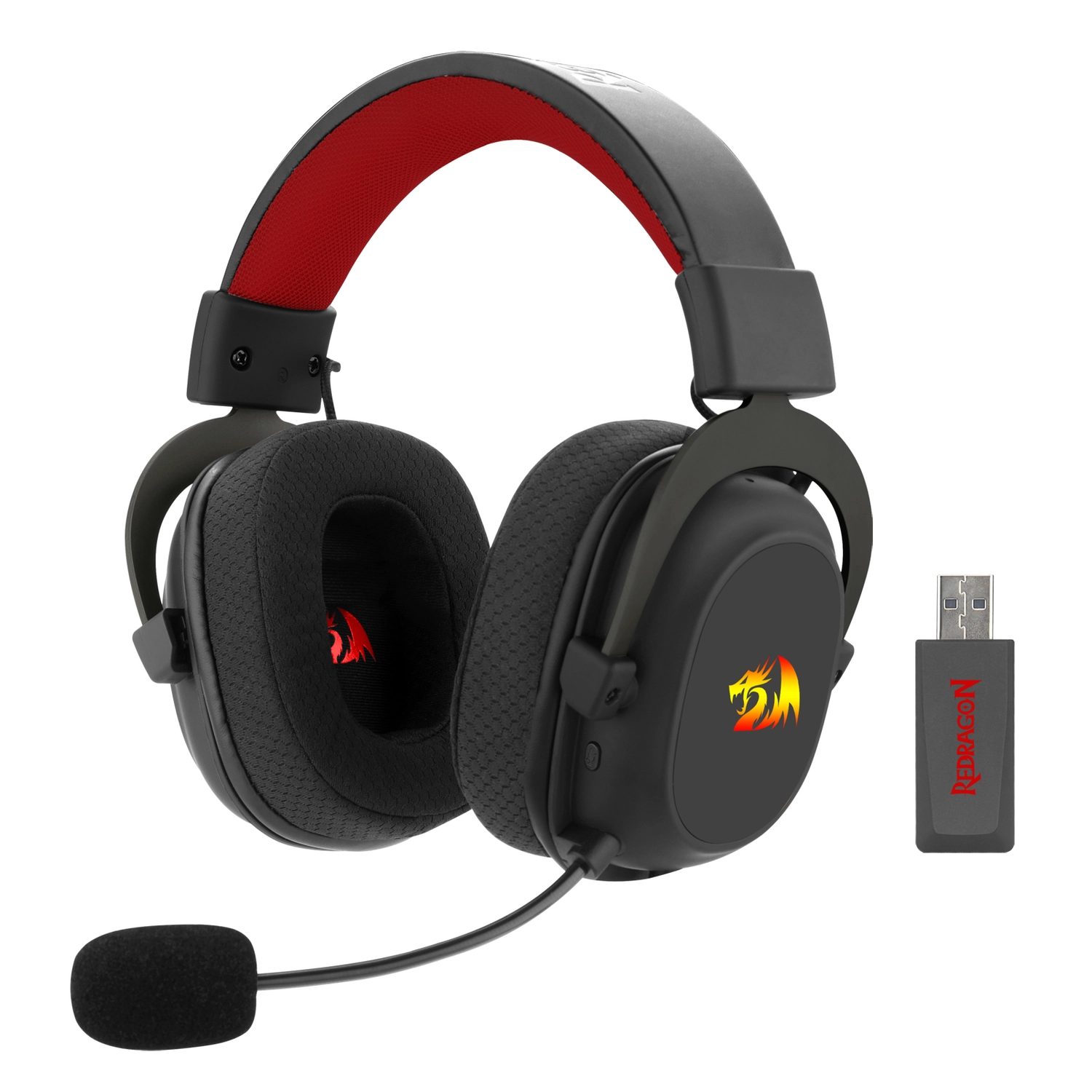 [H510-PRO] Auricular Inalámbrico Redragon Zeus Pro H510 Negro