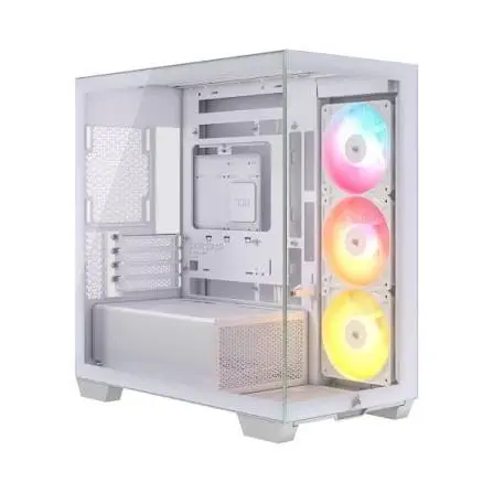 [CC-9011348-WW] Gabinete Corsair 2800X RS-R ARGB Panoramic Glass Micro-ATX Case Blanco