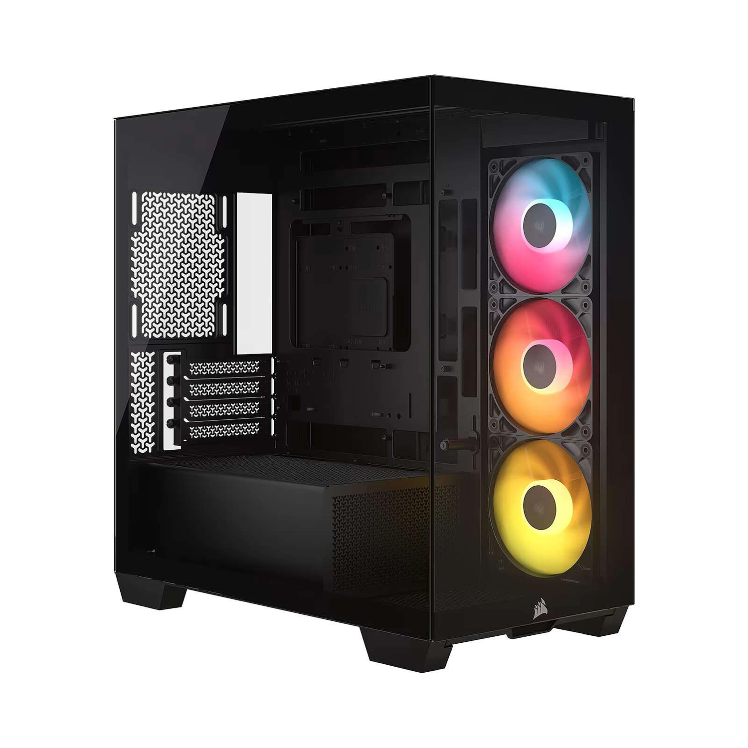 [CC-9011347-WW] Gabinete CORSAIR 2800X RS-R ARGB Panoramic Glass Micro-ATX Case Negro