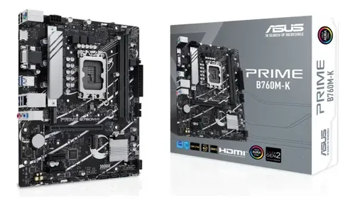 [PRIME B760M-K] Placa madre ASUS PRIME B760M-K DDR5 s1700