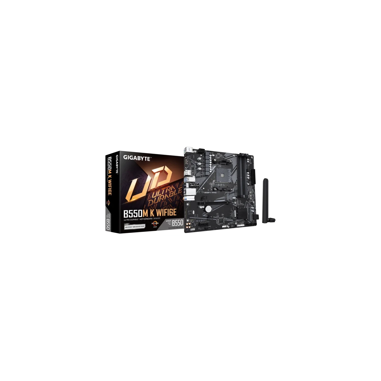 [B550M K WIFI6E] Motherboard GIGABYTE B550M K WIFI6E AM4 DDR4