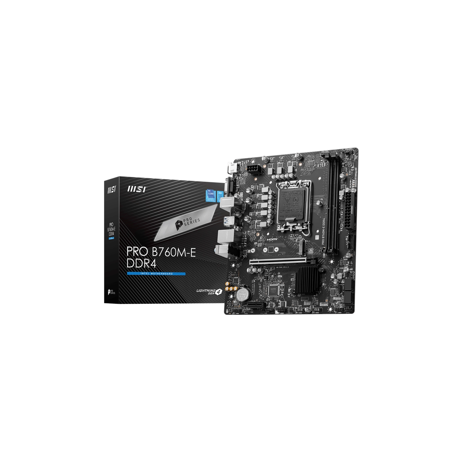 [PRO B760M-E] Motherboard MSI PRO B760M-E DDR5 (LGA1700)