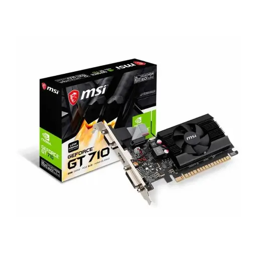 [GT 710 2GD3 LP] Placa de Video MSI NVIDIA GeForce GeForce GT 710 2GD3 LP