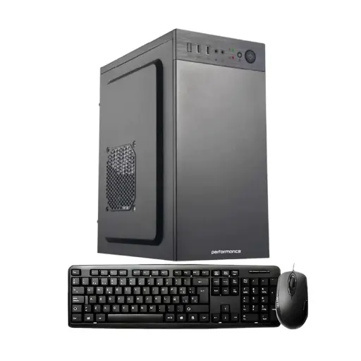[MATE 500W] Gabinete Performance Mate 500W con kit teclado y mouse