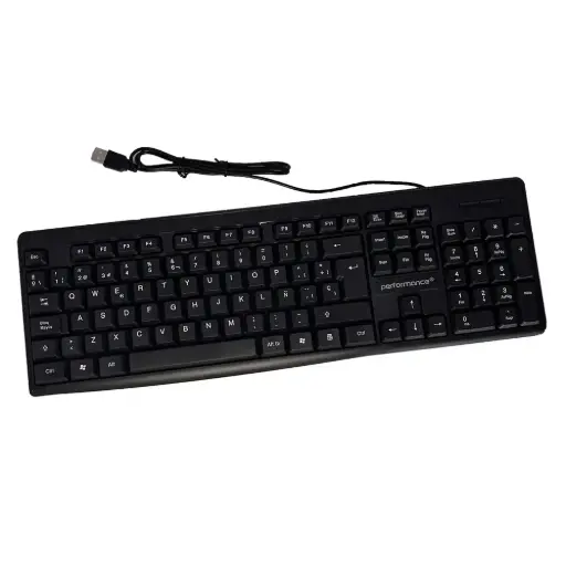 [213964] Teclado USB Multimedia Performance 8259 negro