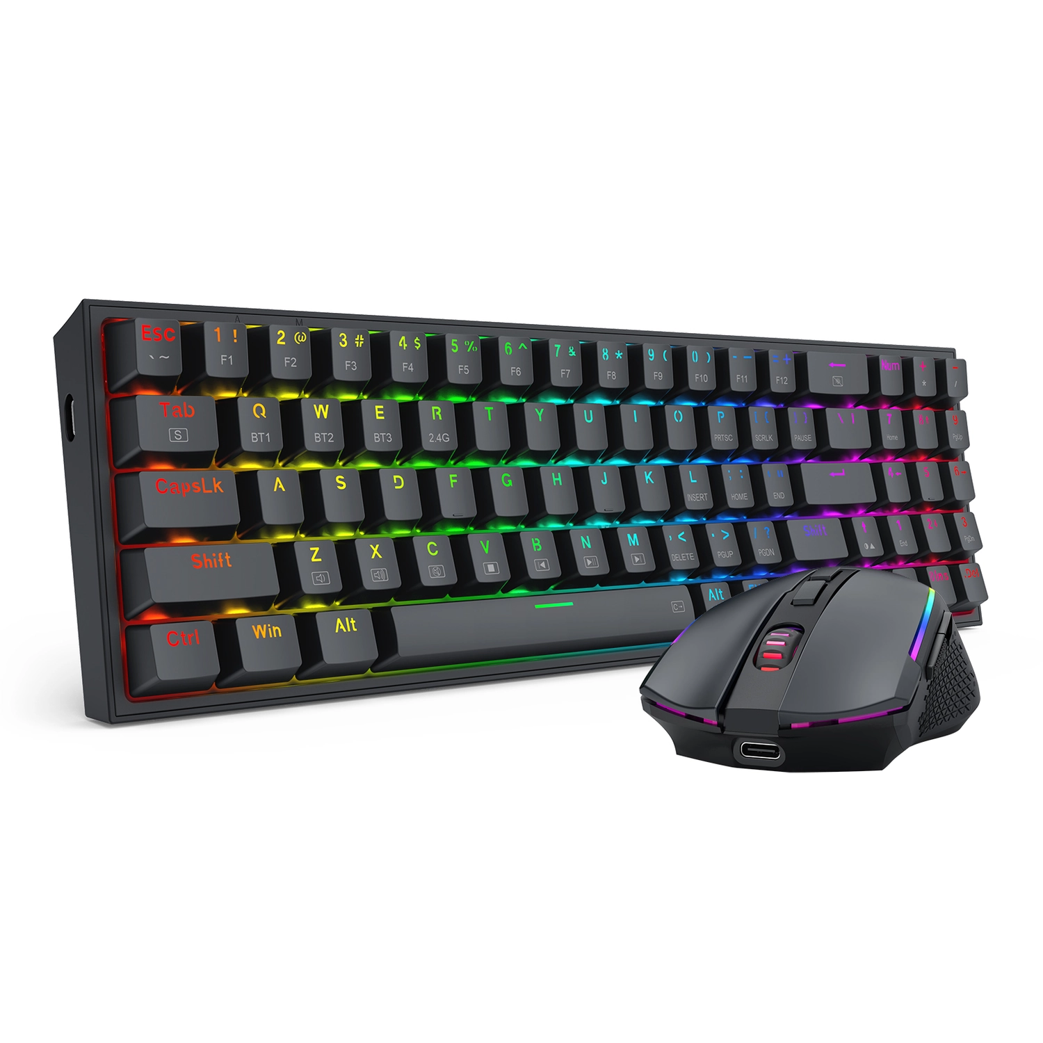 [S136] Combo Teclado y Mouse Inalámbrico Redrago S136