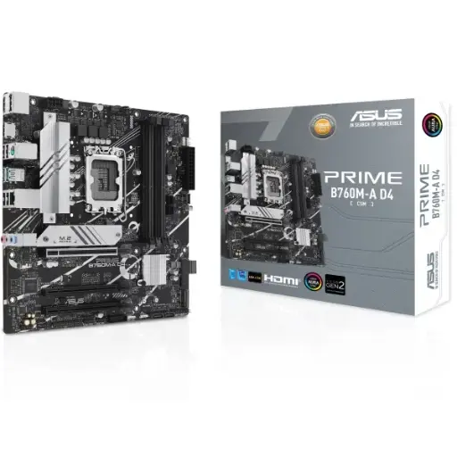 [PRIME B760M-A D4] Placa madre Asus Prime B760M-A D4 LGA1700 DDR4