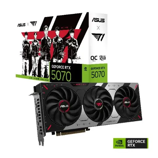 [T1-RTX5070-O12G-GAMING] Placa de Video Asus Nvidia Geforce T1 RTX 5070 O12G