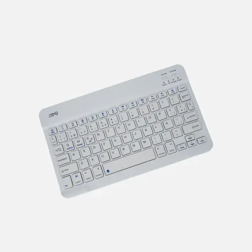 [MODY-00DY] Teclado slim bluetooth Xaea recargable blanco